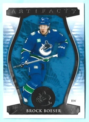 🏒 2023-24 Brock Boeser Vancouver Canucks Upper Deck Artifacts #43 NHL  - Image 1 of 2