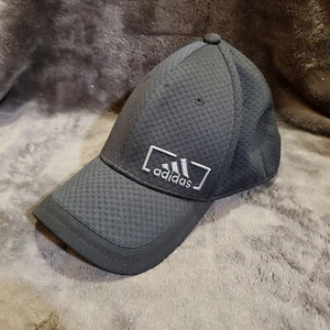 Men's Adidas Black Stretch Fit Baseball Cap Hat Size L/XL - Picture 1 of 9