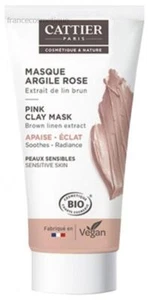 Cattier Pink Clay Mask Sensitive Skin Organic 30ml - Picture 1 of 1