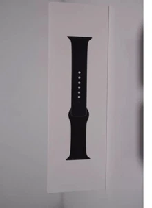 OEM Apple Watch 46mm BLACK Sport Band LARGE M/L MXM43AM/A - Photo 1 sur 3