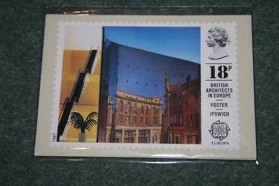 Post Office Stamp Cards PHQ101: 'British Architects' 1987. Mint in Packet - Image 1 of 3