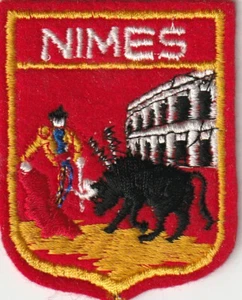 Nimes Frankreich Souvenir Patch - Bild 1 von 1