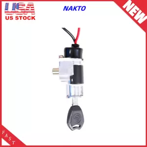 Cerradura de batería de bicicleta eléctrica y cerradura de seguridad antirrobo con llave para NAKTO - Imagen 1 de 12