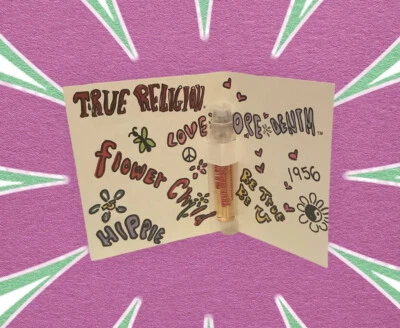 True Religion Love Hope Denim Mujer EDP Muestra Frasco 0.05 oz 1.52 ml ¡Nuevo! Foto 1 de 2