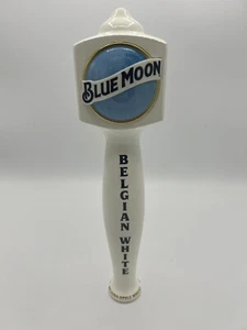 Blue Moon BELGIAN WHITE Beer Tap Handle 11.5” TALL Item#A - Picture 1 of 16