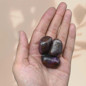 Ruby Kyanite Crystal Tumbled Stones Polished Rocks - DIY Crystals (1 oz) - Picture 1 of 8