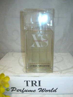  XS PIEL SENSUAL EDICIÓN VERANO Paco Rabanne Eau de Toilette Hombre Spray 3.4 fl.oz Foto 1 de 2