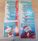 18 small Snowman father christmas , christmas cards and envelopes bundle