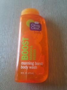 clean & clear body wash