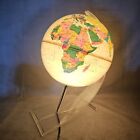 Nova Rico Florence Earth Globe Illuminated Lamp Globe Vintage Glass Acrylic