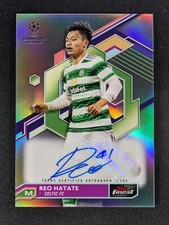 2022-23 Topps Finest REO HATATE Auto Refractor Autograph Celtic FC