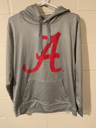 VETEMENTS Alabama Felpa con Cappuccio Uomo Pullover Medio Grande Abbigliamento Cavalieri Poliestere
