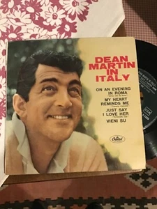 DEAN MARTIN IN ITALY    “ ON A EVENING IN ROMA + 3 “ E.P.   ITALY'62  RARO - Picture 1 of 2