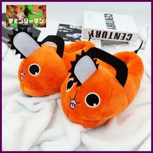 Anime Kettensägenmann Pochita Plüsch Slipper Pochita Damen Kettensägenmann Schuhe - Bild 1 von 23