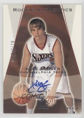 2003-04 SP Authentic Rookie Authentics /1250 Kyle Korver #187 Rookie Auto RC - Image 1 of 2