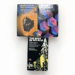 The Best of Sci-Fi 5, 9 & 12 edited by Judith Merrill Mayflower Paperbacks - Picture 1 of 3