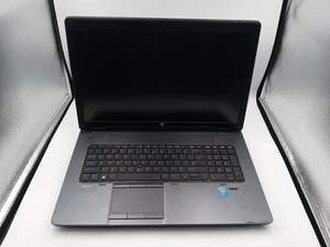 HP ZBook 17 Laptop Intel Core i7-4700MQ 16GB RAM - BAD KEYBOARD - READ -RR - Picture 1 of 7