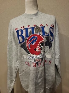 Vintage Buffalo Bills 1993 Eastern Division Champions X-Large NFL AFC - Picture 1 of 4