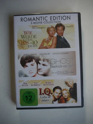 Wie werde ich ihn los in 10 Tagen / Ghost / I.Q. Liebe ist Relativ - DVD NEU - Bild 1 von 2