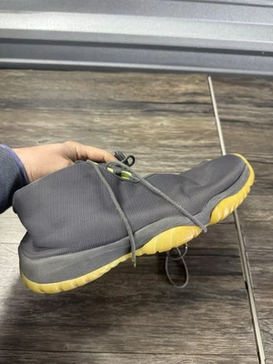 Nike Air Jordan Future Gris Oscuro Volt 656503-025 Hombres Talla 10.5 Reflectante Neón A88 Foto 1 de 4