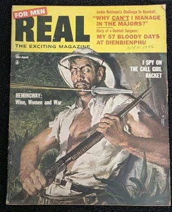Real Magazine for Men Vol 7 #6, Apr 1956 "I Spy On Call Girl Racket" - Salacious - Picture 1 of 3
