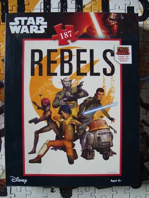 JIGSAW PUZZLE (187 Pieces) - STAR WARS REBELS (Walt Disney) Lucasfilms - Image 1 of 2