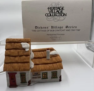 Dept 56 The Cottage Of Bob Cratchit And Tiny Tim #6500-5 Dickens Village Series - Bild 1 von 10