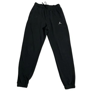 Jordan Pants Warmups Black Zip Small Mens Zip Pockets - Picture 1 of 9