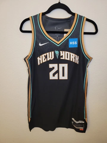 Nike Sabrina Ionescu Liberty Explorer Edition Authentic Jersey DC9628-012 42 Med Cover