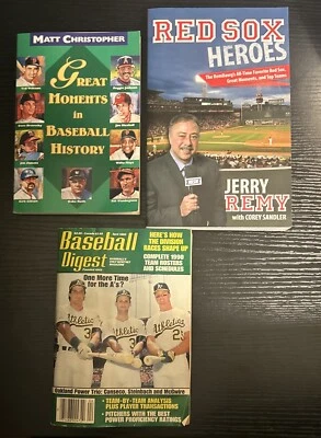 Vintage Baseball Book Lot of 3 - Image 1 of 4