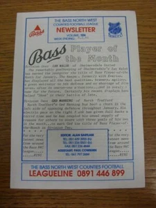 02.09.1993 Nordwest Grafschaft Liga: Newsletter, Band 10 (4 Seiten). Danke f - Bild 1 von 1