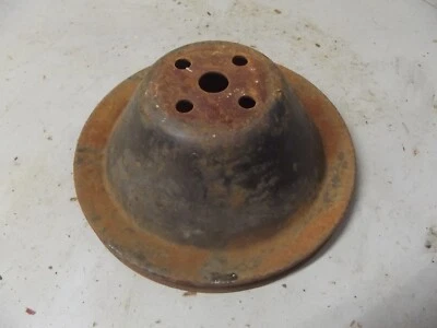 雪佛兰 WATERPUMP PULLEY GM 雪佛兰 sbc 水泵 7" 发动机 二手 OEM 283 c10 — 第 1/4 张图片