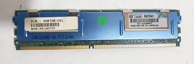 HP 4Gb 1x4Gb MT36HTF51272FZ-667H1D6 398708-061 memoria ecc Server - Immagine 1 di 2