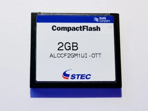 2GB Industrial Compact Flash card memory STEC for Alcatel ALCCF2GM1UI-OTT - Picture 1 of 4