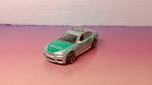 Matchbox BMW M5 Police silver #53 2015 Polizei - Picture 1 of 7