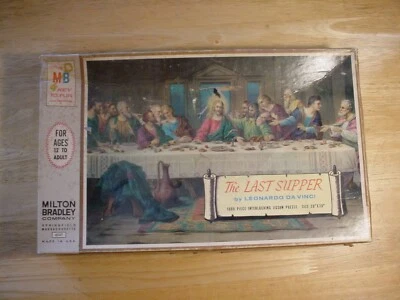 Milton Bradley Last Supper Puzzle - Image 1 of 4
