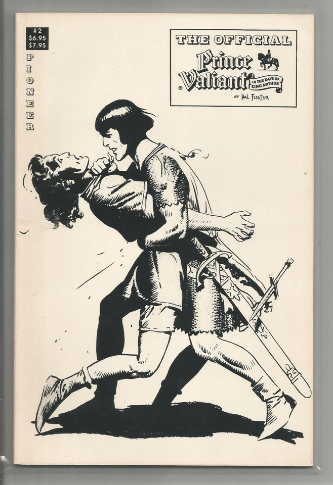 ALL PRINCE VALIANT # 2 * PIONEER COMICS * 1989 * VENTA MINORISTA DE $6,95 * CUBIERTA DE CARTULINA Foto 1 de 1