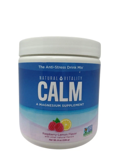 Natural Vitality Calm Supplement Powder - 8oz
