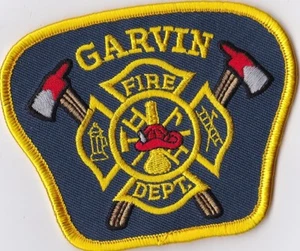Garvin Fire Dept. Firefighter Patch - Picture 1 of 1
