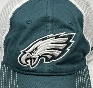 Philadelphia Eagles Hat Snapback Cap Fanatics Pro Line NFL Green, White Mesh - Picture 1 of 12