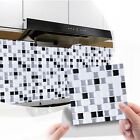 10pcs  3d Tile Brick Wall Sticker Self-adhesive Waterproof Foam Wallpaper Au