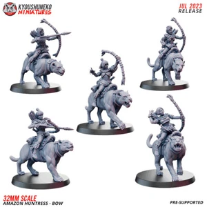 Amazon Huntress Cavalry Archers, Kyoushuneko Miniatures Aztec Army Wargames - Picture 1 of 1