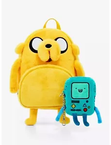 nuovo Adventure Time Jake mini zaino borsa e portafoglio portamonete BMO - Foto 1 di 11