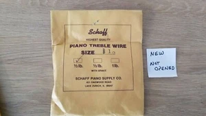 Schaff Klavier Musik Diskant Draht Größe 18,041 1/3 Pfund - Bild 1 von 1