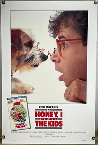 PÓSTER ORIGINAL DE UNA HOJA DE PELÍCULA DISNEY'S HONEY, I SHRINK THE KIDS ENROLLADO (1989) - Imagen 1 de 1