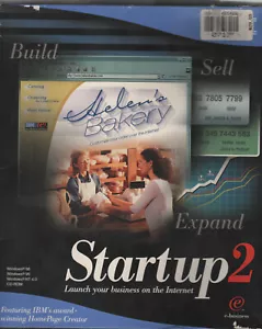 NEW IBM Web HomePage Creator Startup2 (CD-ROM) Software for Windows - Picture 1 of 10