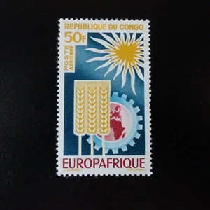 Congo Correos Aire Pa Nº 20 Europafrica Sello Nuevo Lujo MNH - Imagen 1 de 1