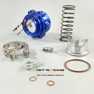 Universal FIT Tial Q BOV50 50mm Blow off Valve BOV 35PSI SPRING Q50 Blue - Picture 1 of 6