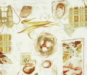 1 Jahr Herbst Natur Skizzenbuch Wildvogel Ei Gänse Naturforscher Tagebuch Creme Stoff - Bild 1 von 3