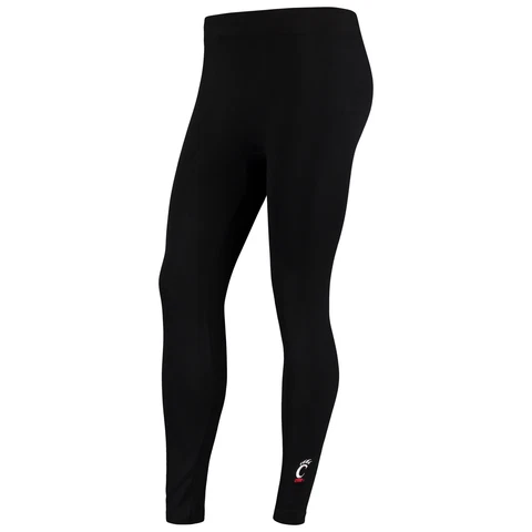 Women's ZooZatz Black Cincinnati Bearcats Fleece Leggings Cover